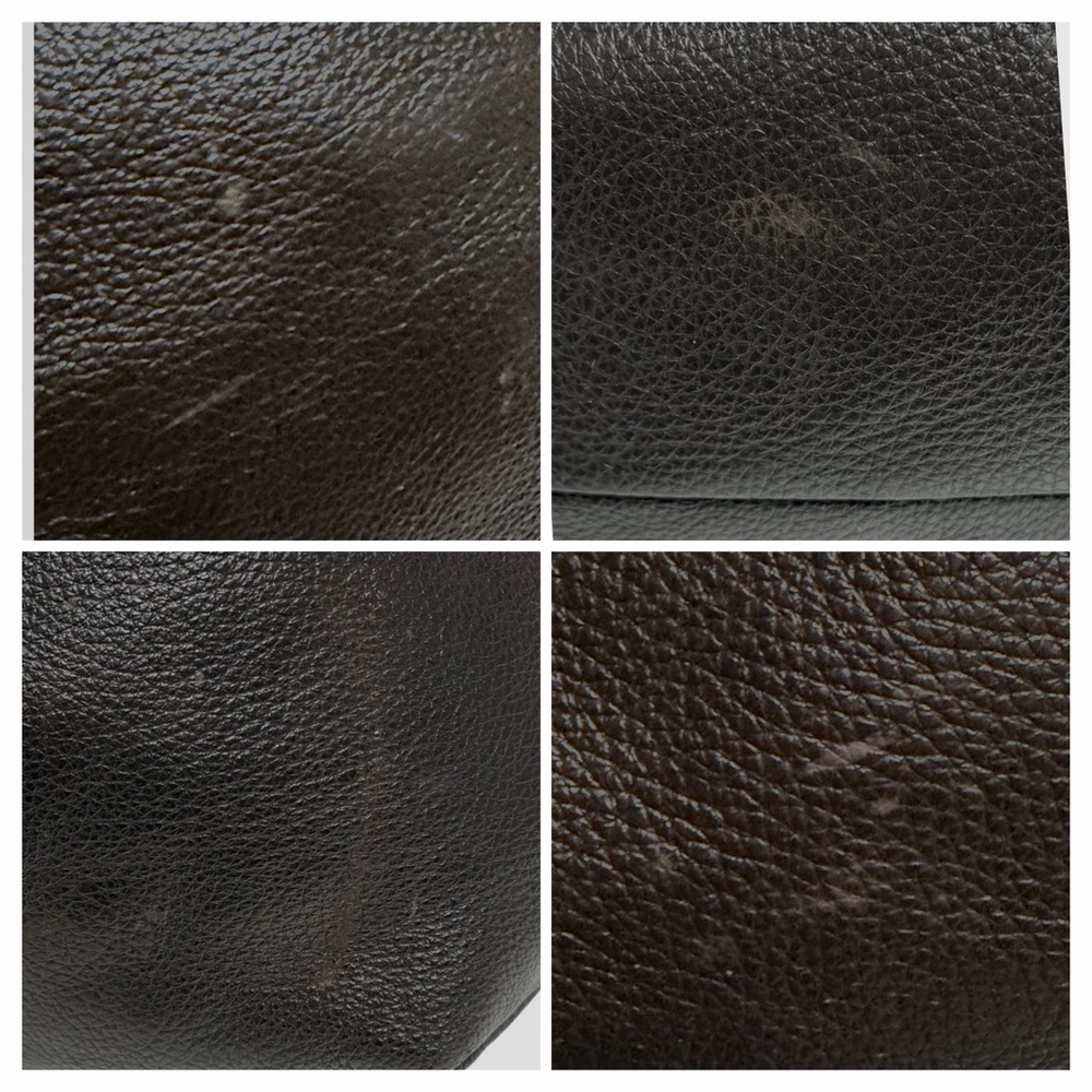 Vintage Roots Large Pebbled Leather Duffle Bag - Picture 10 of 12